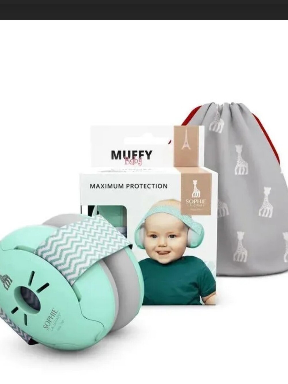 Alpine Muffy Baby Earmuffs - Sophie la girafe Special Edition